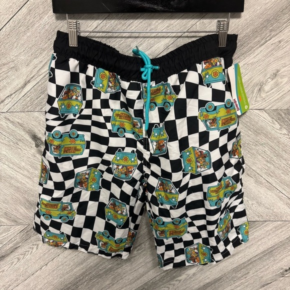 Scooby-Doo! Other - Scooby Doo | Checkered Cartoon Print Shorts
